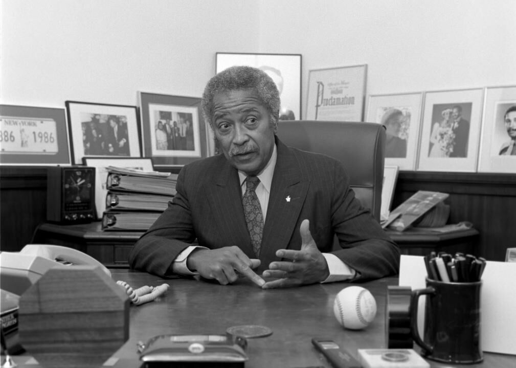 1990: David Dinkins sworn in as mayor